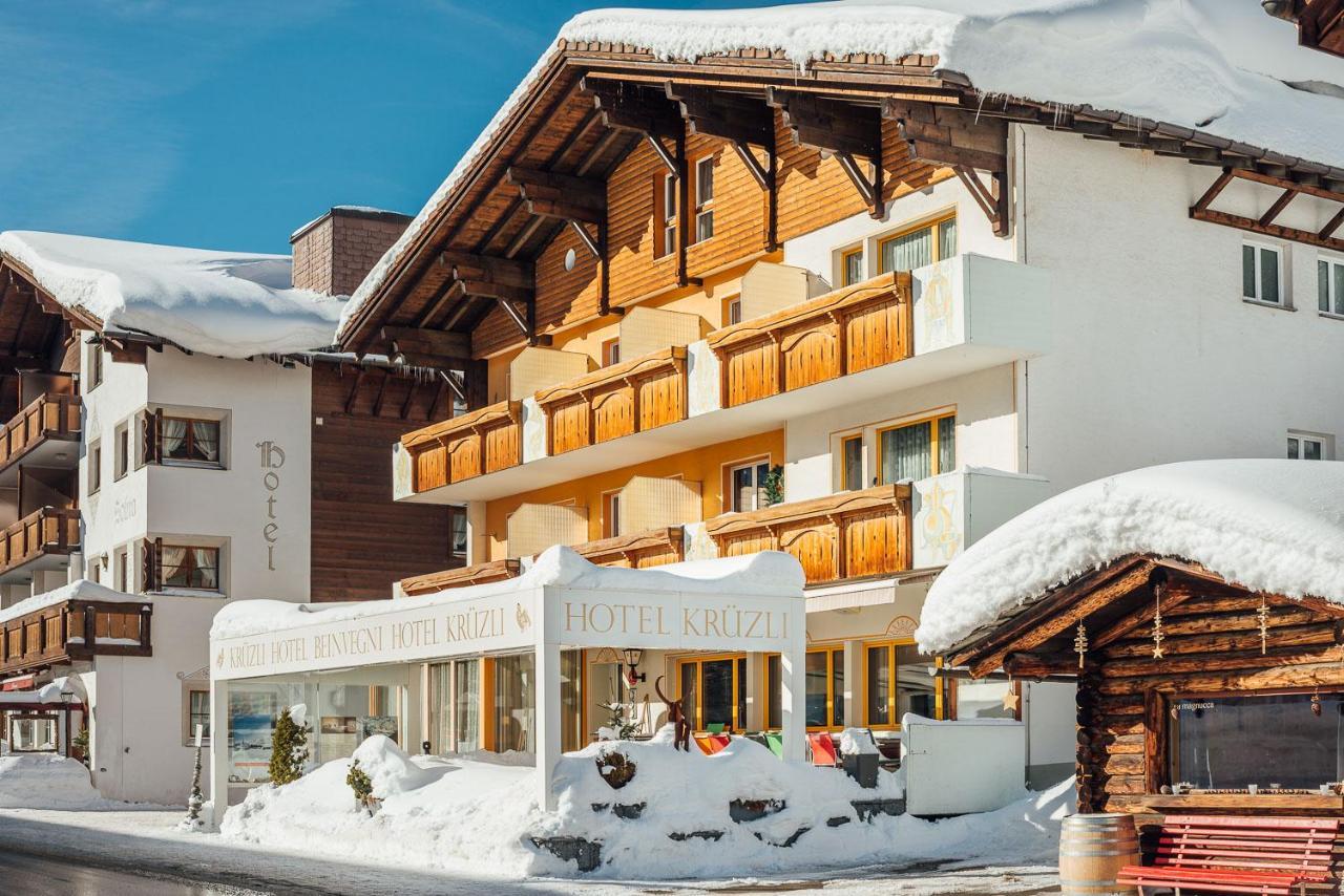 Hotel Kruezli - Dapi 1914 Sedrun Exterior foto
